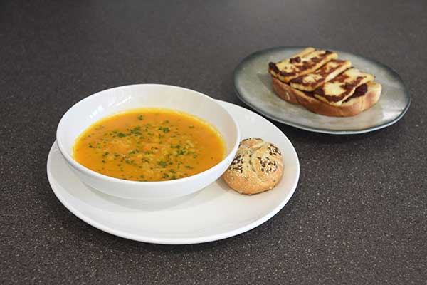 food available at the cafe at norton priory