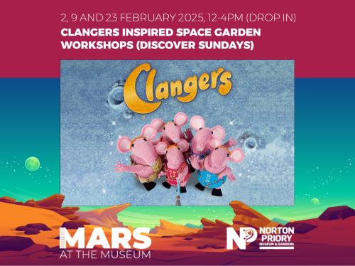 Clangers’ Inspired Space Garden Workshops (part of Discover Sundays) 