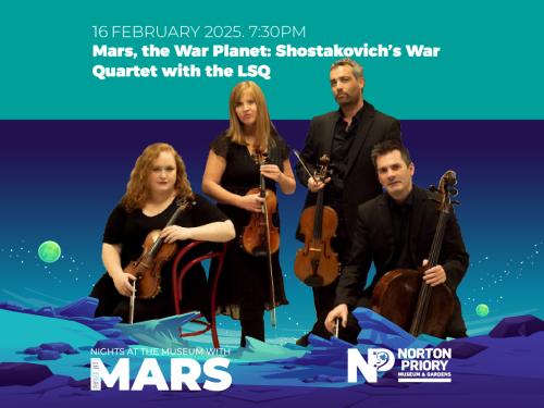 Mars, the War Planet: Shostakovich’s War Quartet with the LSQ